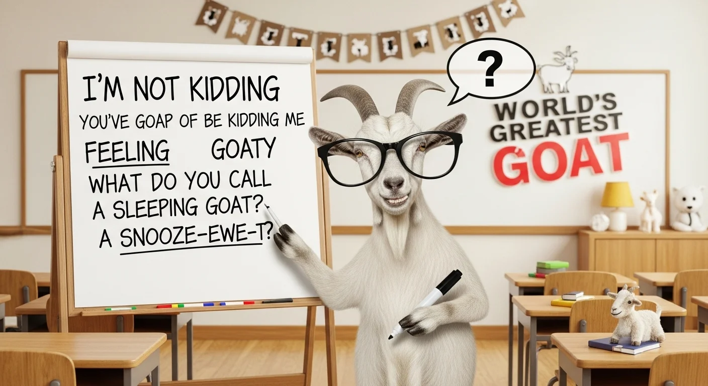 ️Goat Foodie Puns
