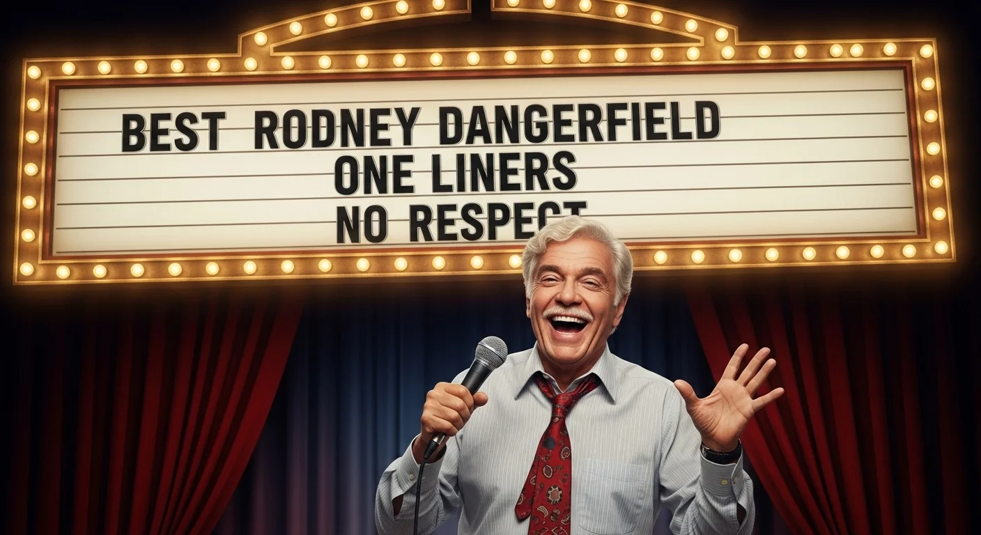 Best Rodney Dangerfield One Liners