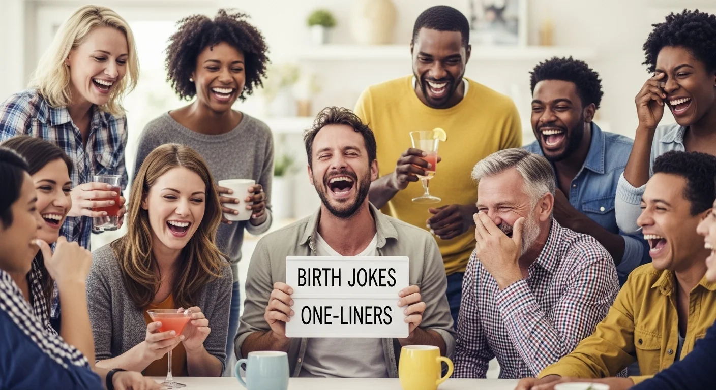 Birth Jokes One Liners