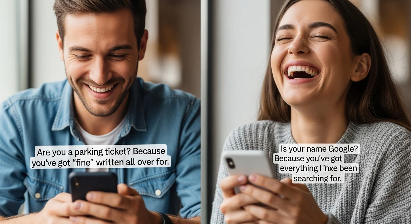 Flirty Jokes to Make Him Laugh at Night