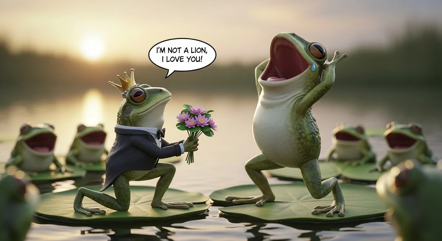 Frog Love Puns One Liners