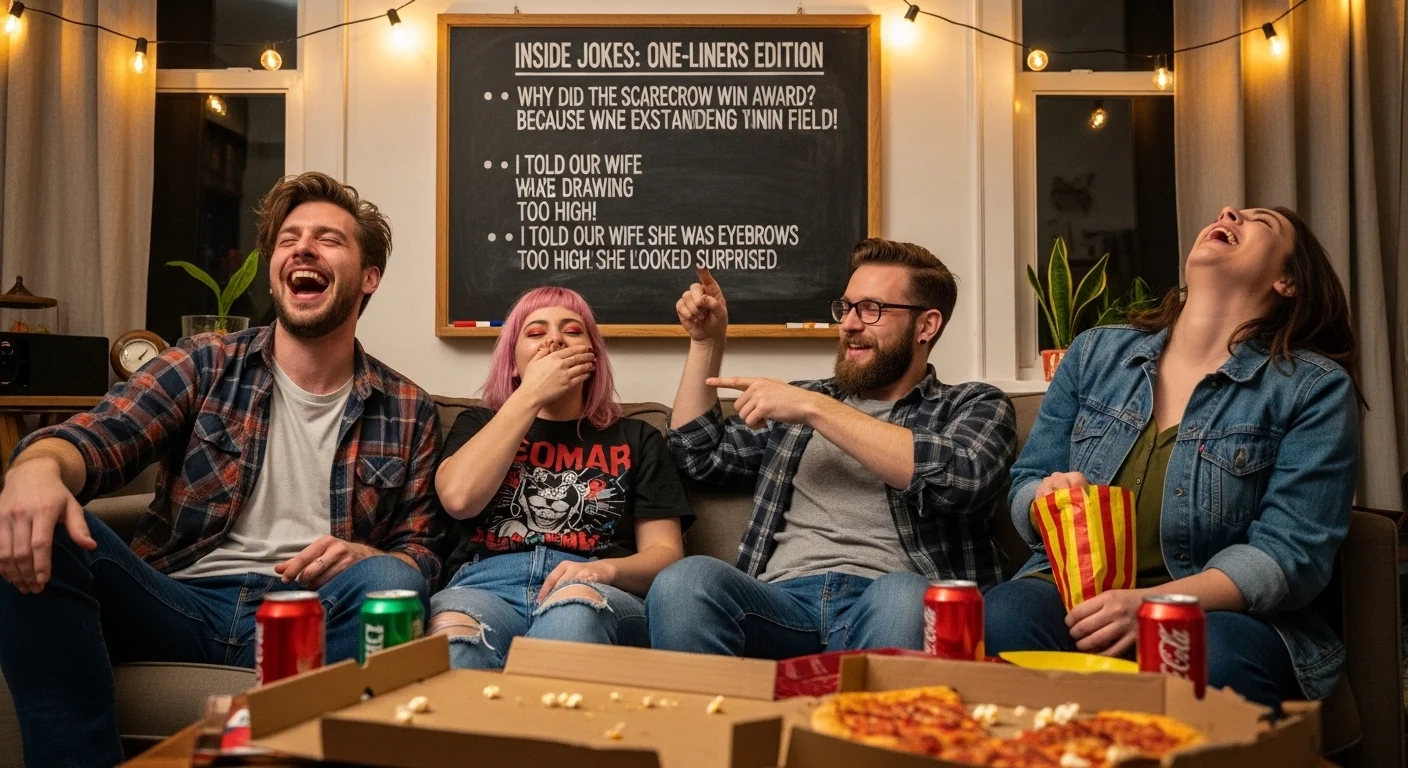 Inside Jokes One Liners