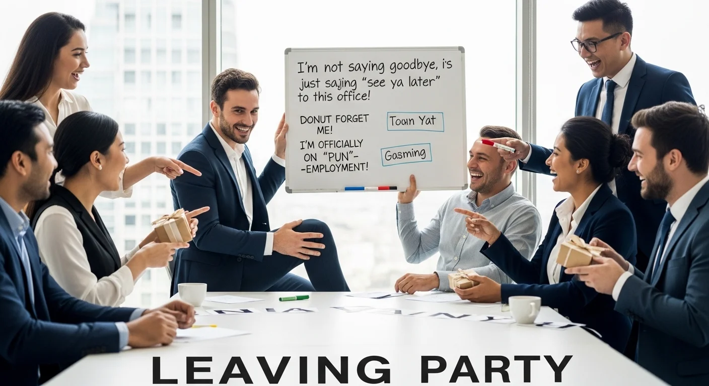 Leaving Puns One Liners