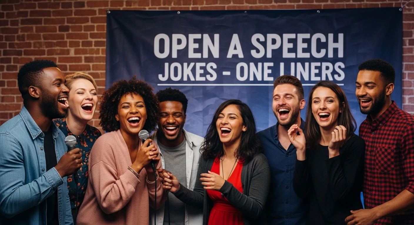 Open a Speech Jokes in English