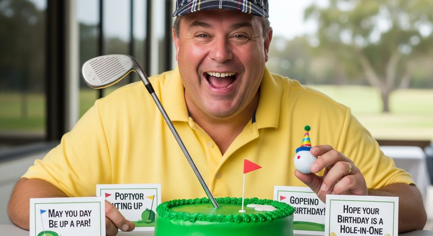 Short Golf Birthday Puns