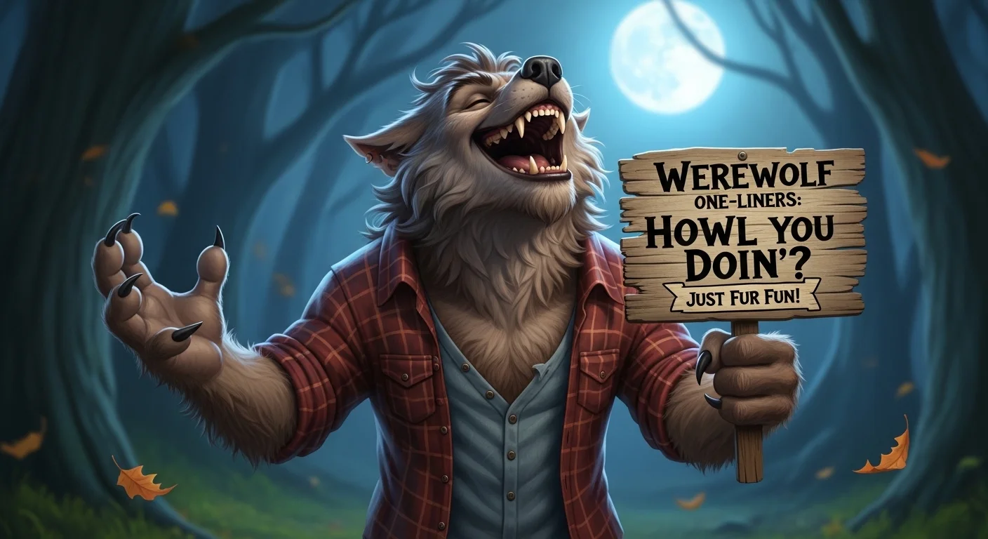 Werewolf Puns One Liners