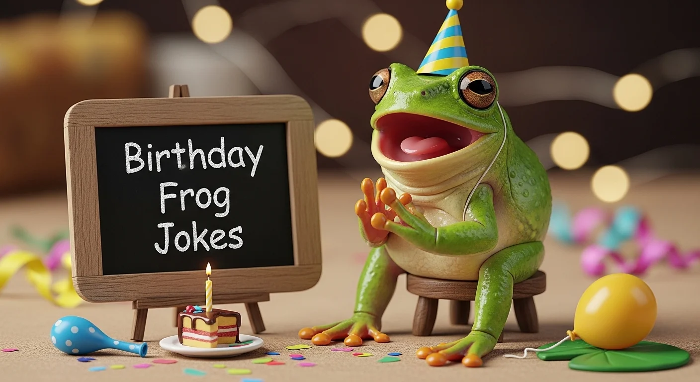 Birthday Frog Jokes