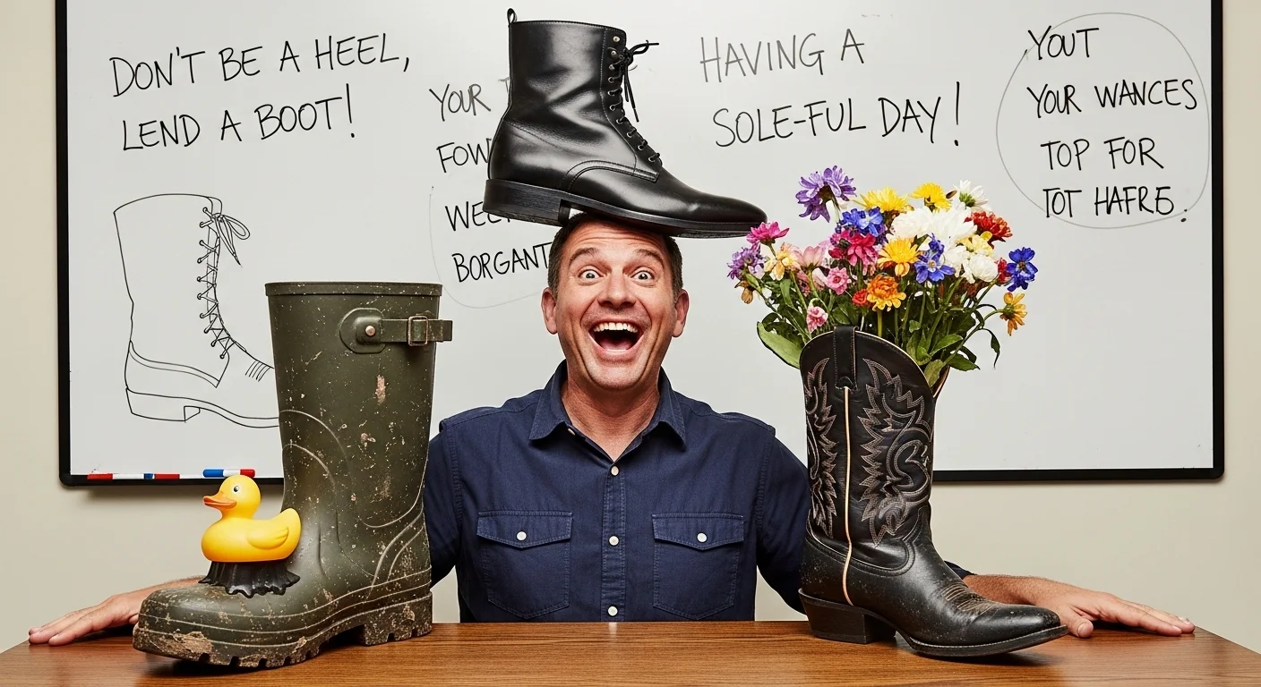 Boot Puns One Liners