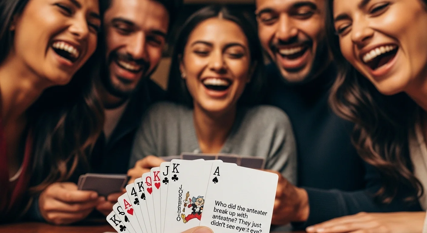 Card deck jokes one liners