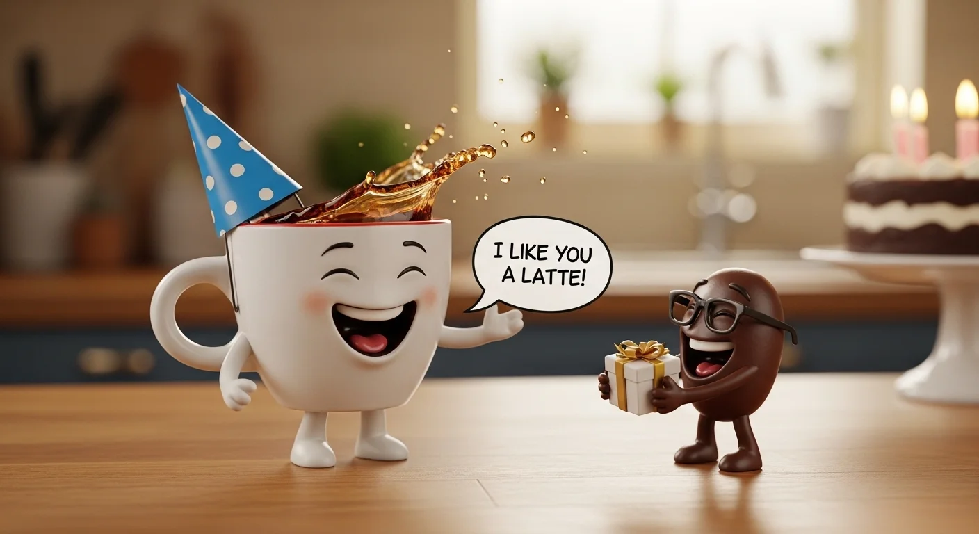 Coffee Puns for Birthday