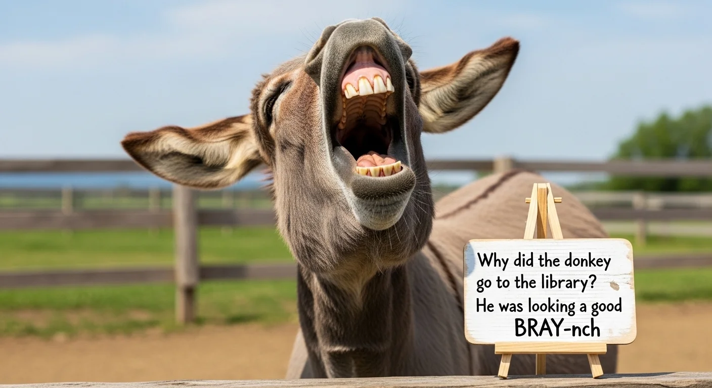 Donkey puns one liners