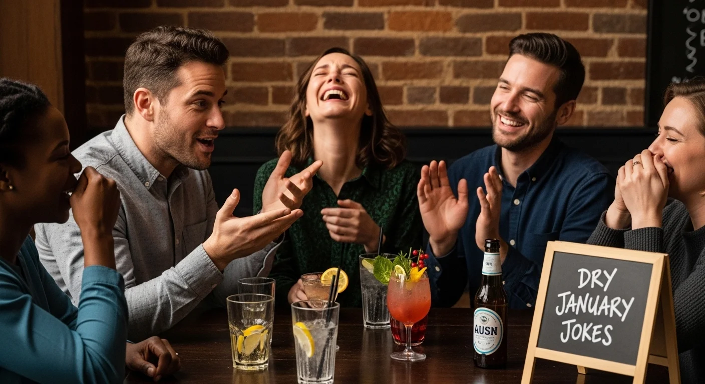 Dry January Jokes One Liners