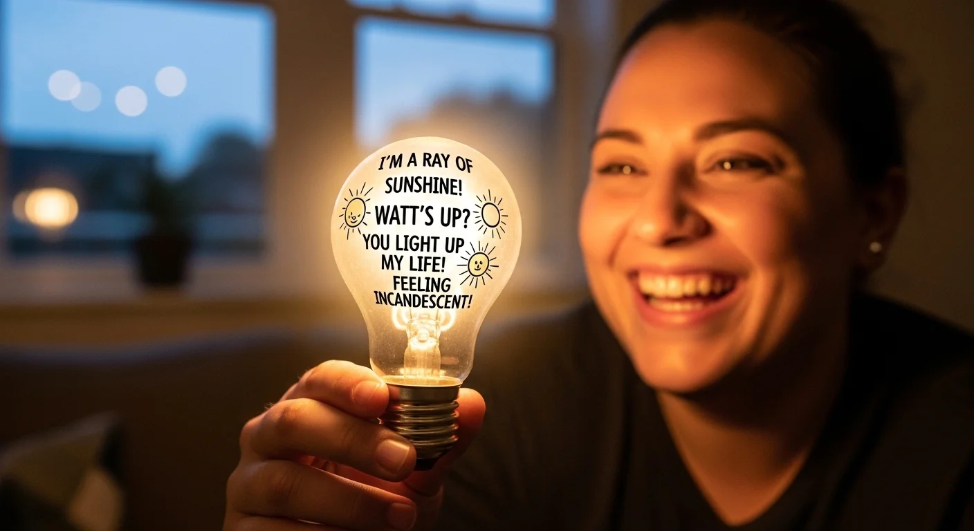 Glowing Puns One Liners