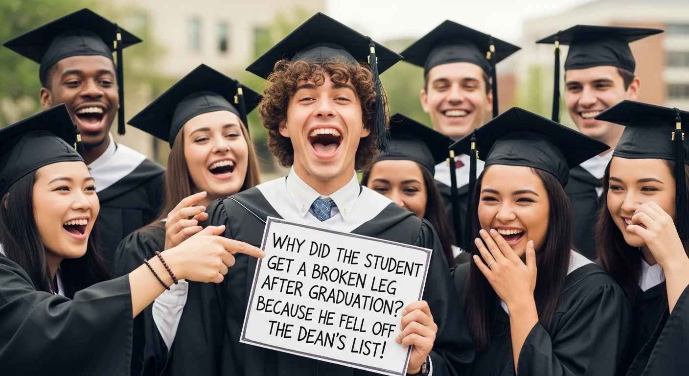 Graduation jokes one liners