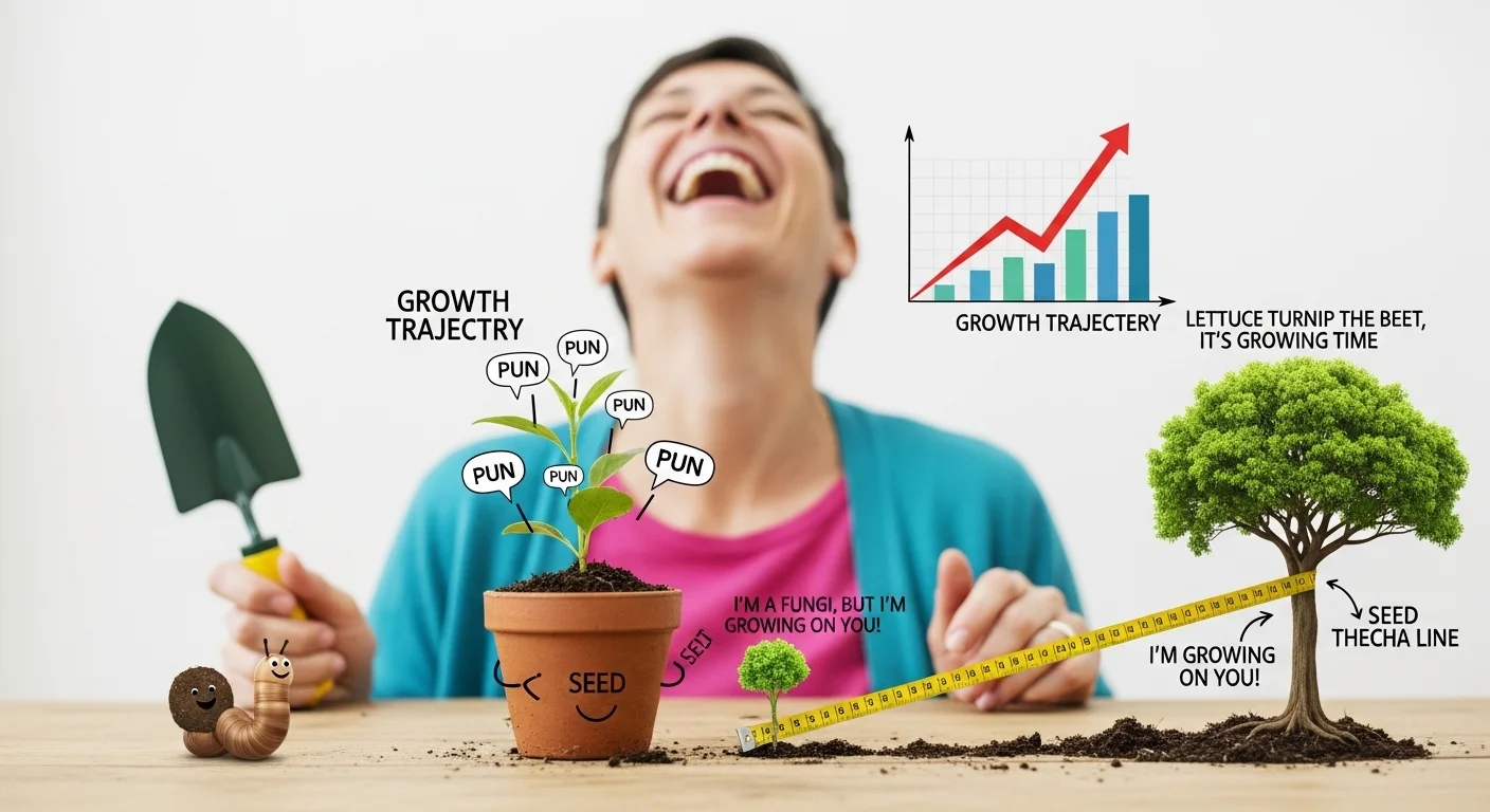 Homegrown Humor – Growth at Home Puns