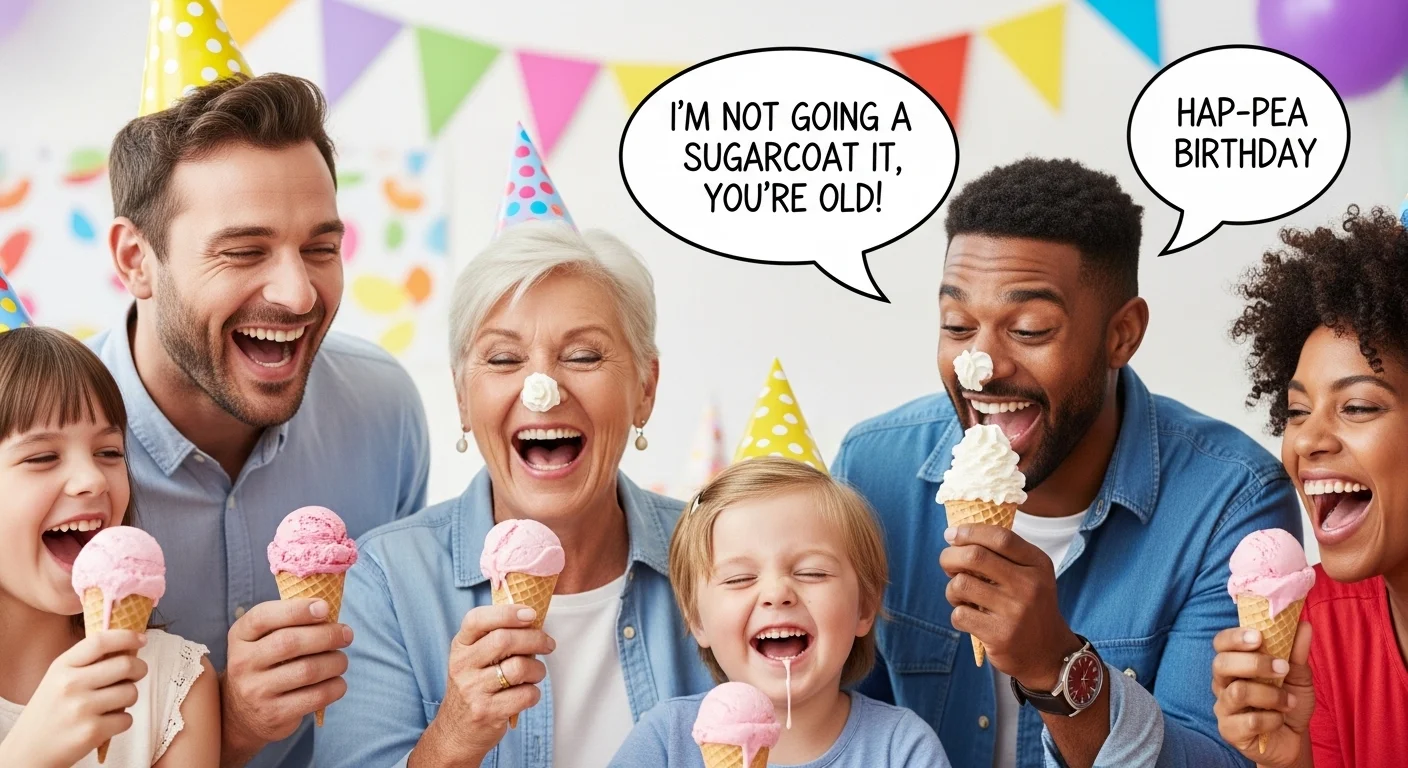 Ice cream birthday puns one liners