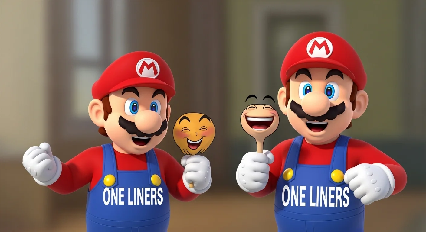 Mario puns one liners