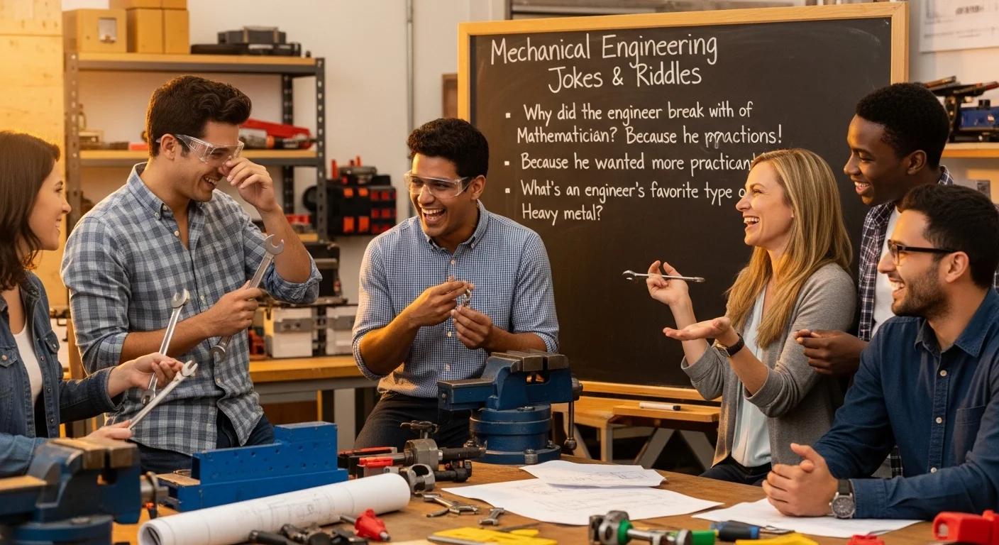Mechanical Engineering Jokes One Liners