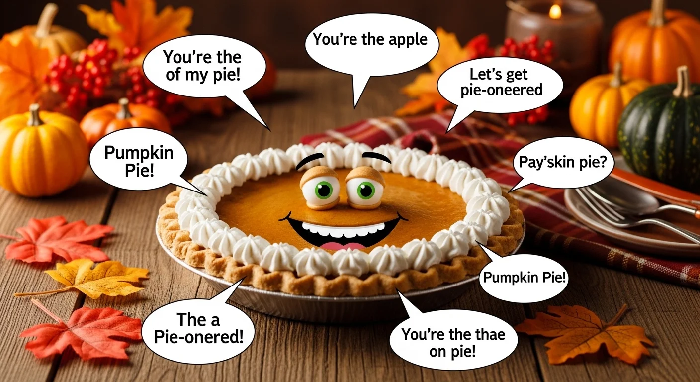 Pumpkin Pie Puns One Liners