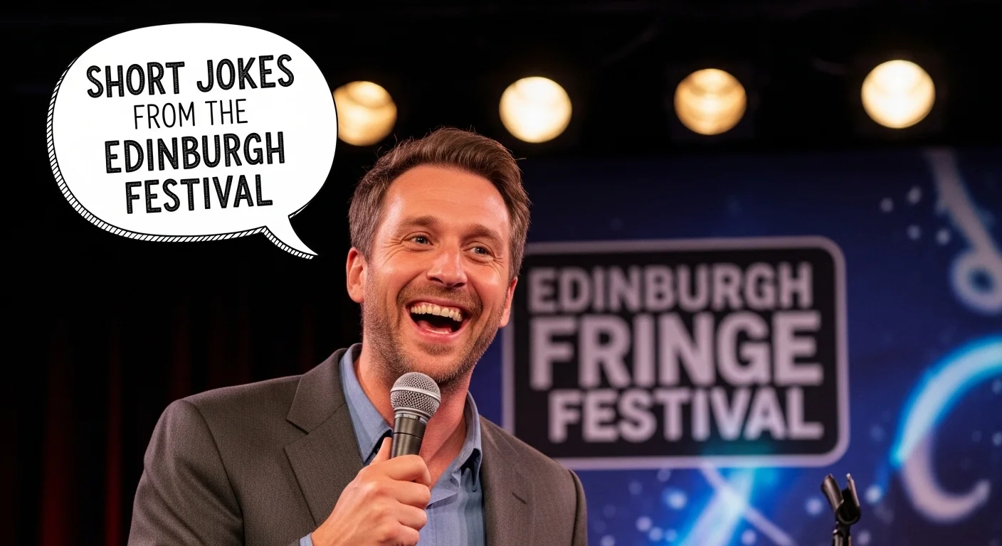 Short jokes from the Edinburgh Festival