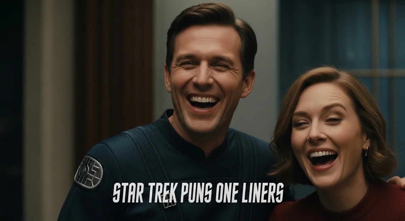 Star Trek puns one liners