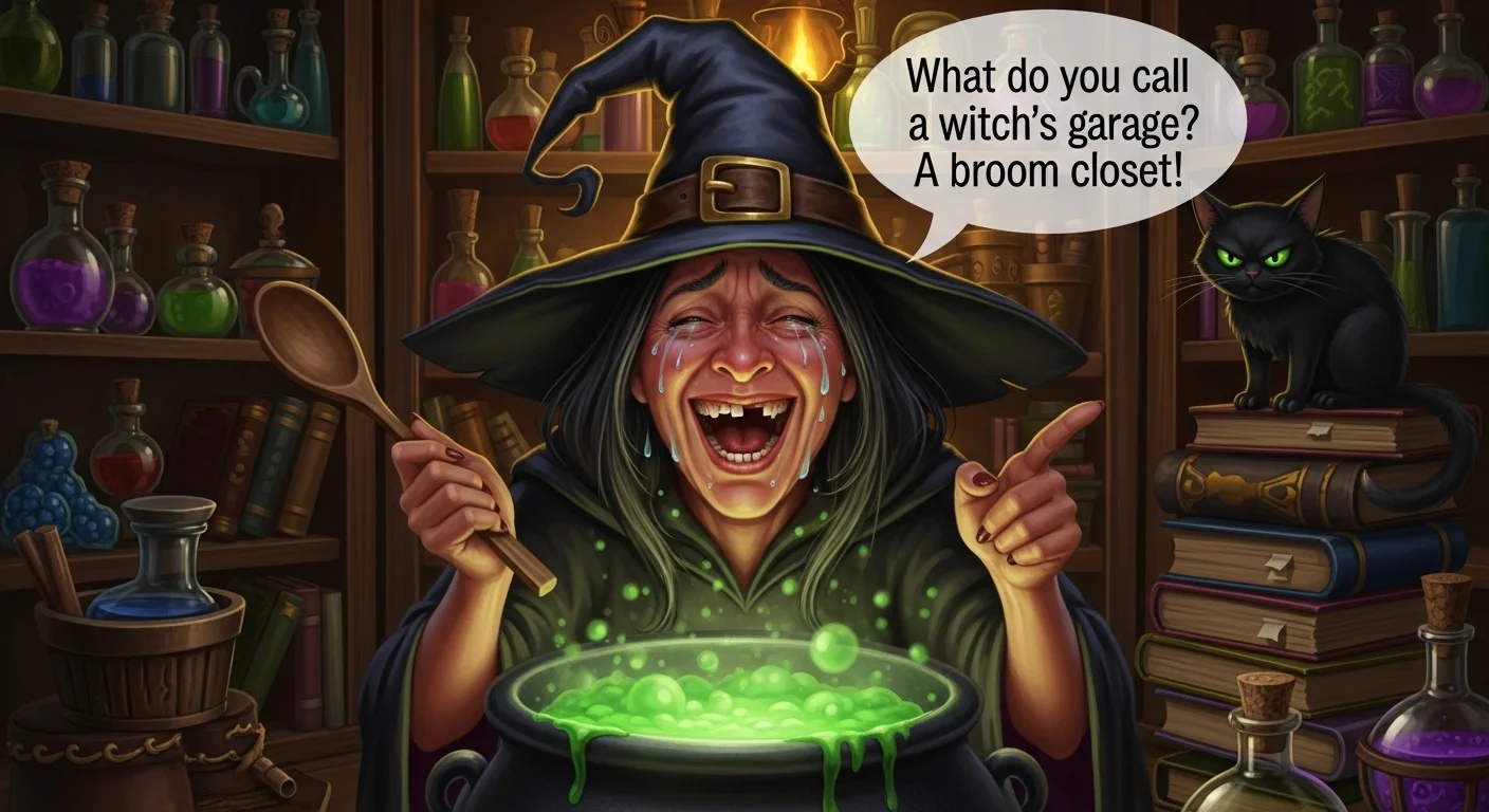 Witchcraft Puns One Liners