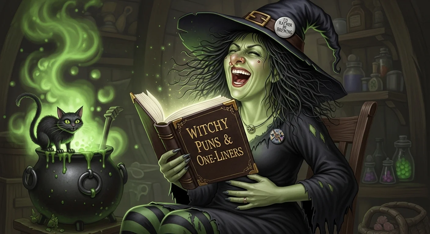 Witchy Puns One Liners