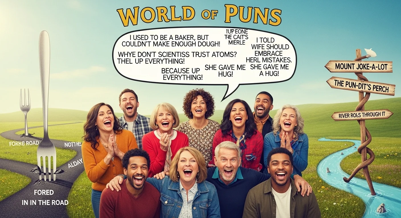 World of Puns One Liners