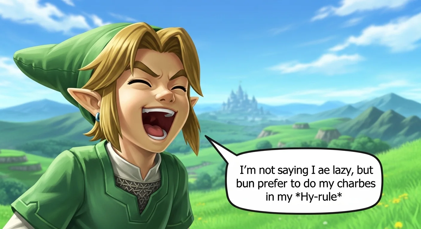 Zelda Puns One Liners