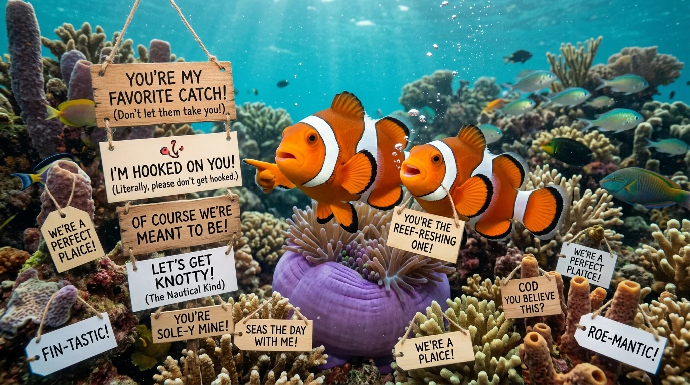 Fish Love Puns One Liners