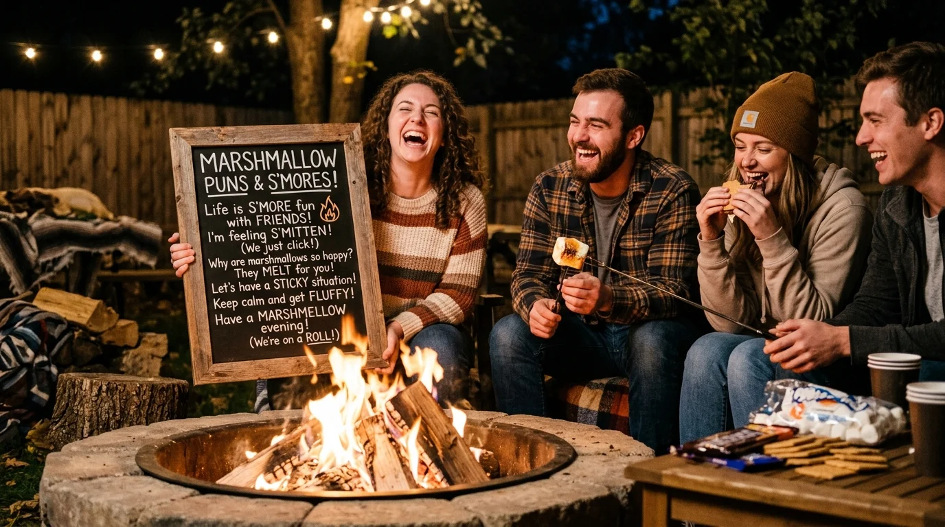 Marshmallow Puns One Liners