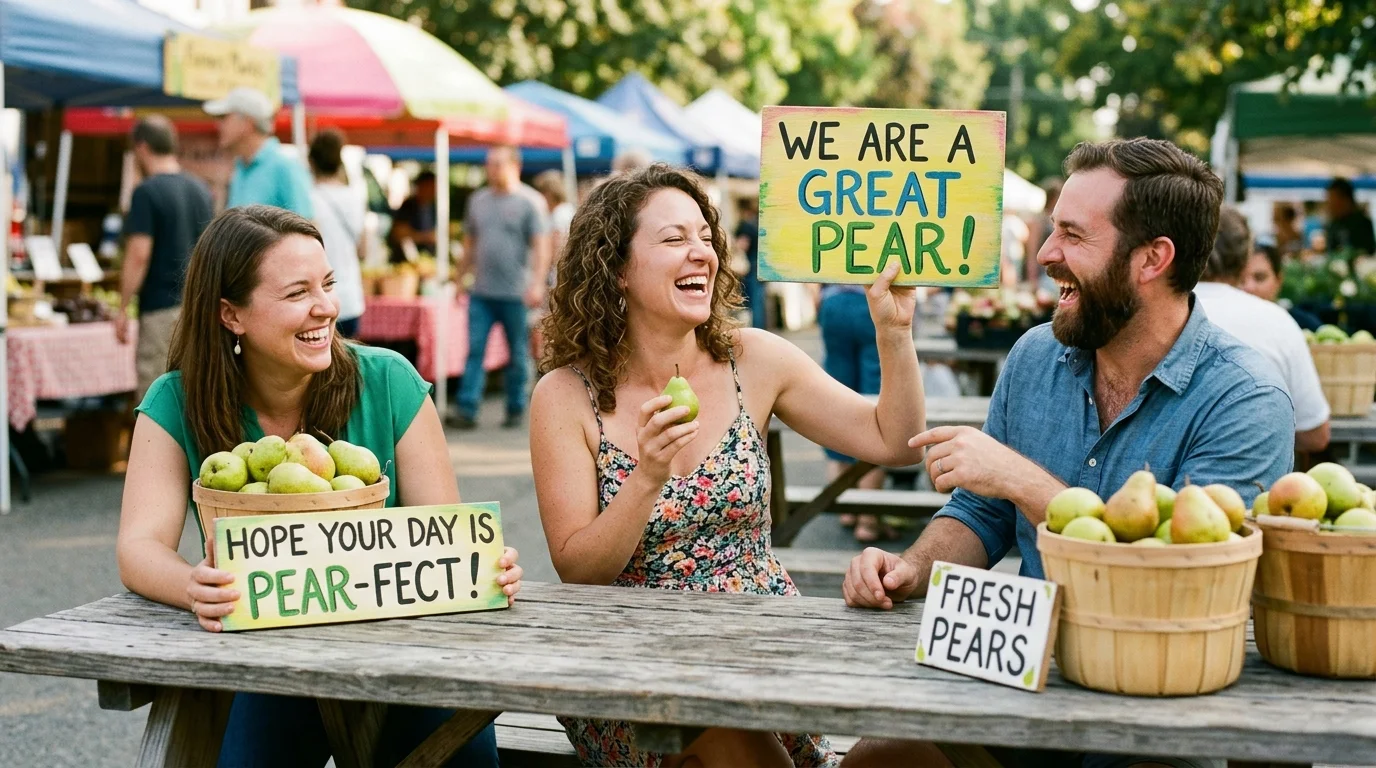 Pear Up With Food