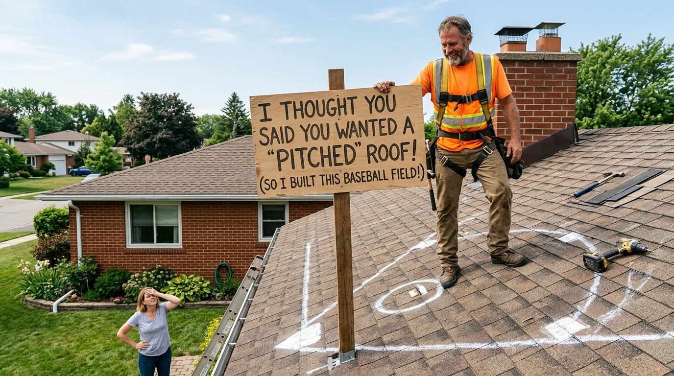 Roof Puns One Liners