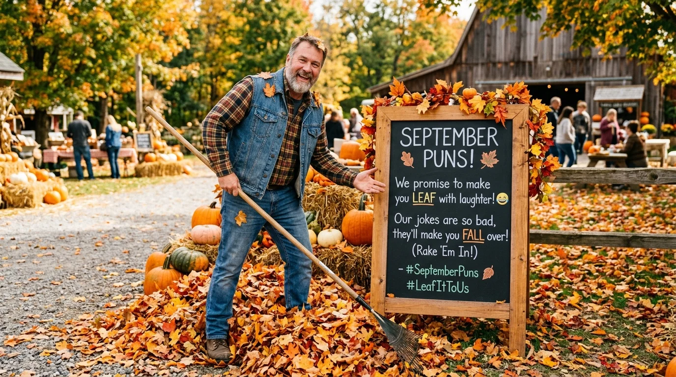 September Puns One Liners