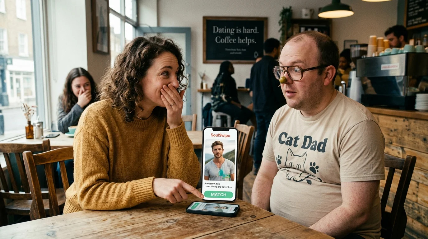 Swipe Right for Laugh