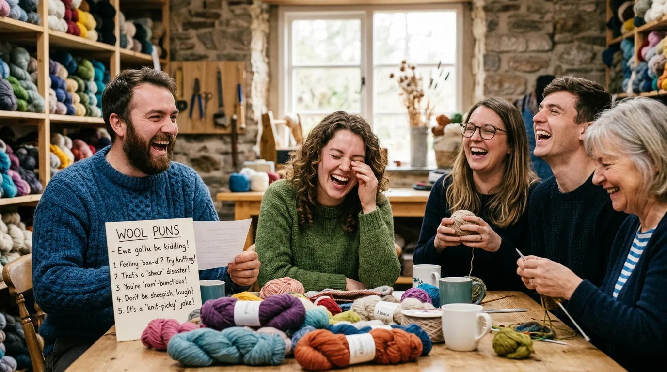 Wool Puns One Liners