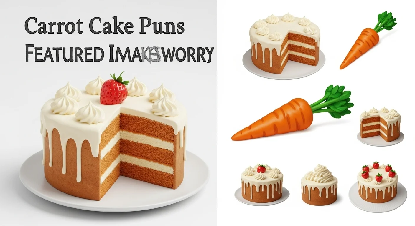 carrot cake puns