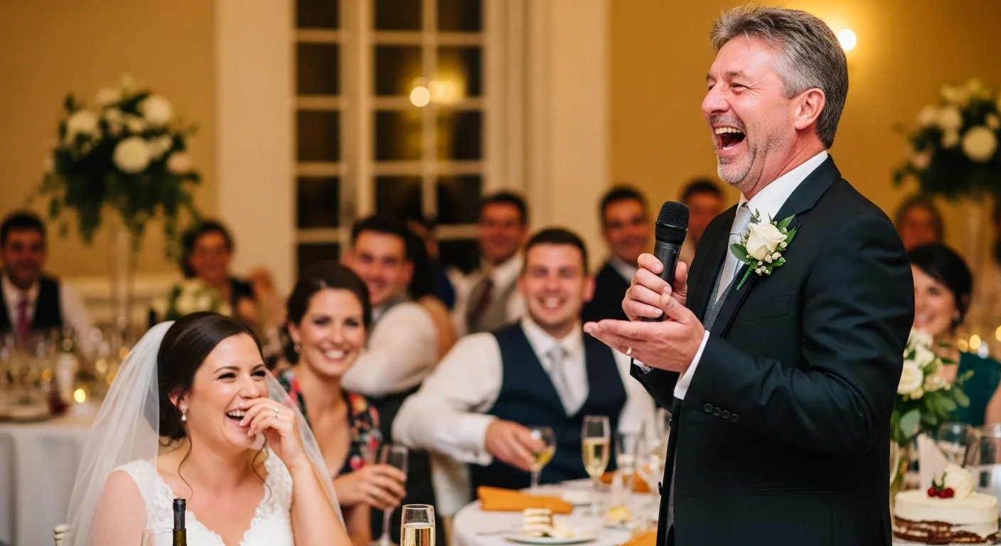 father of the bride wedding speech jokes