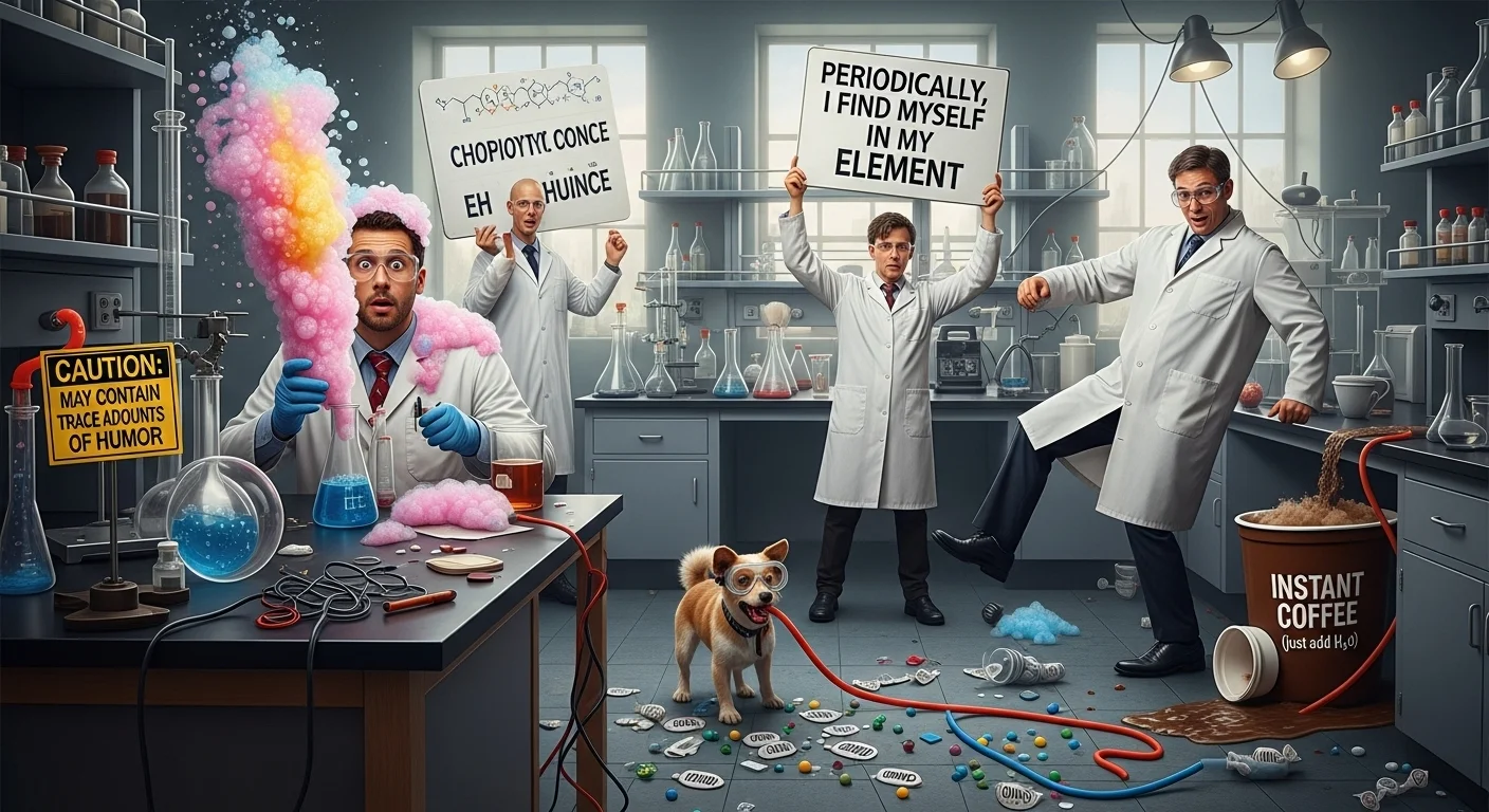 funniest chemistry jokes