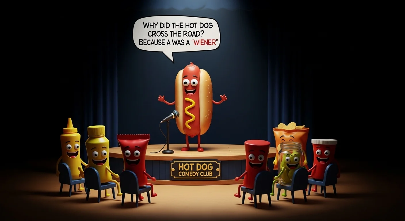 hot dog jokes