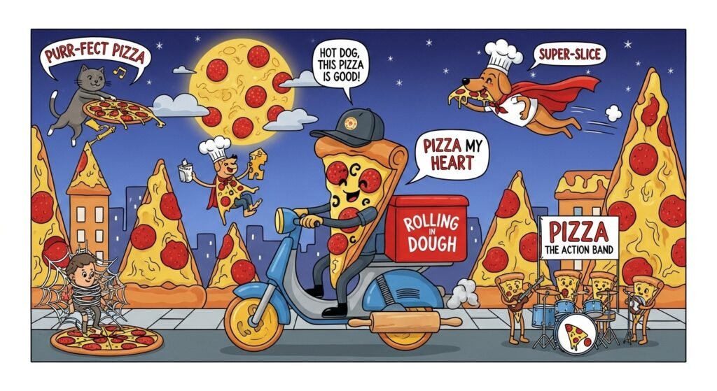 296+ Best Pizza Delivery Jokes for Laughs Hot Out the Oven - Punsvault