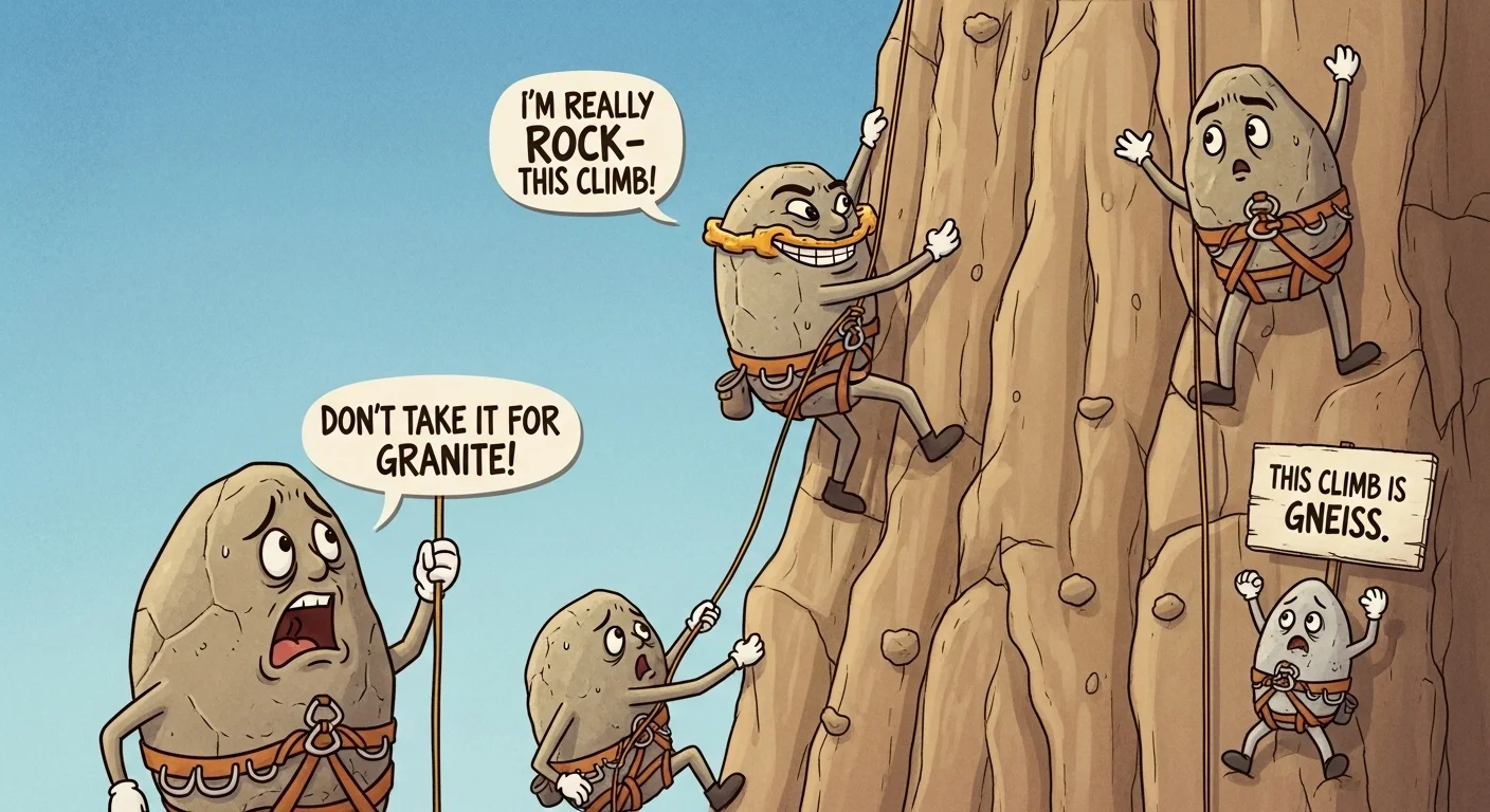 rock climbing puns