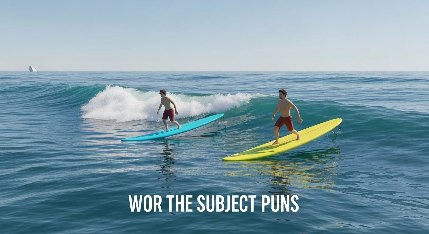 surfing puns