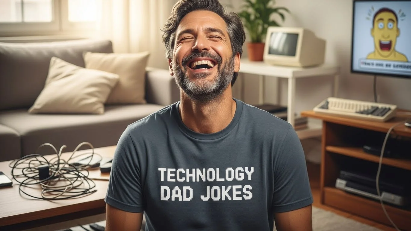 technology dad jokes