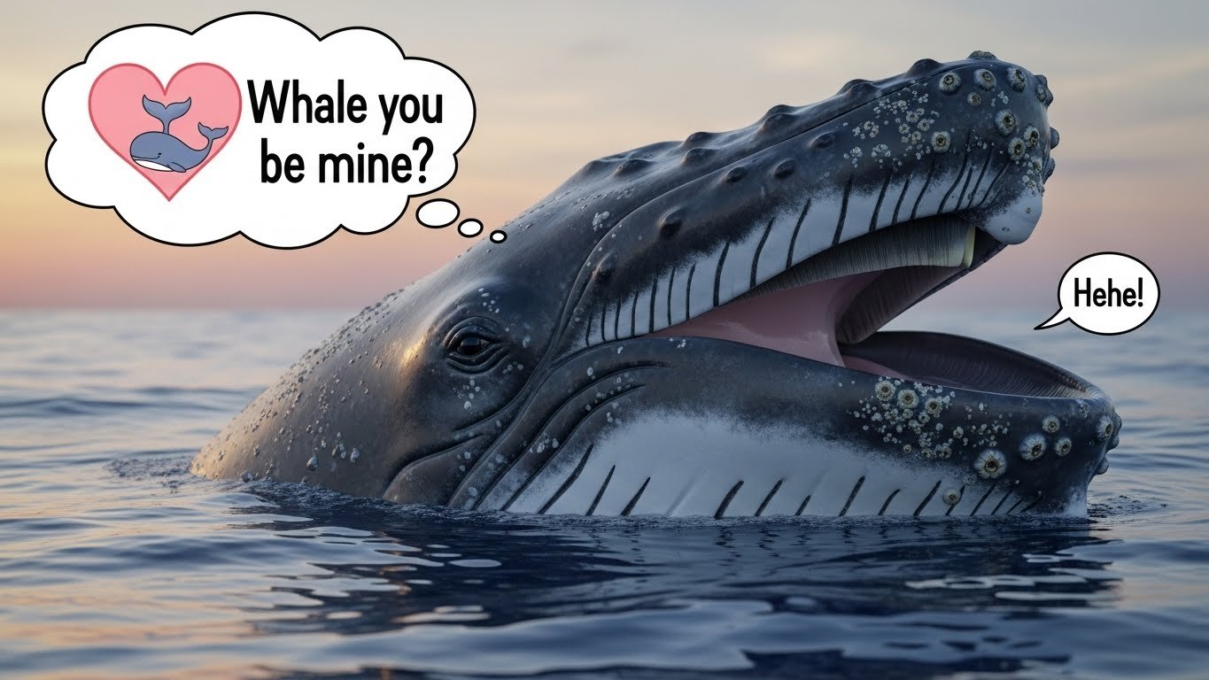 whale love puns
