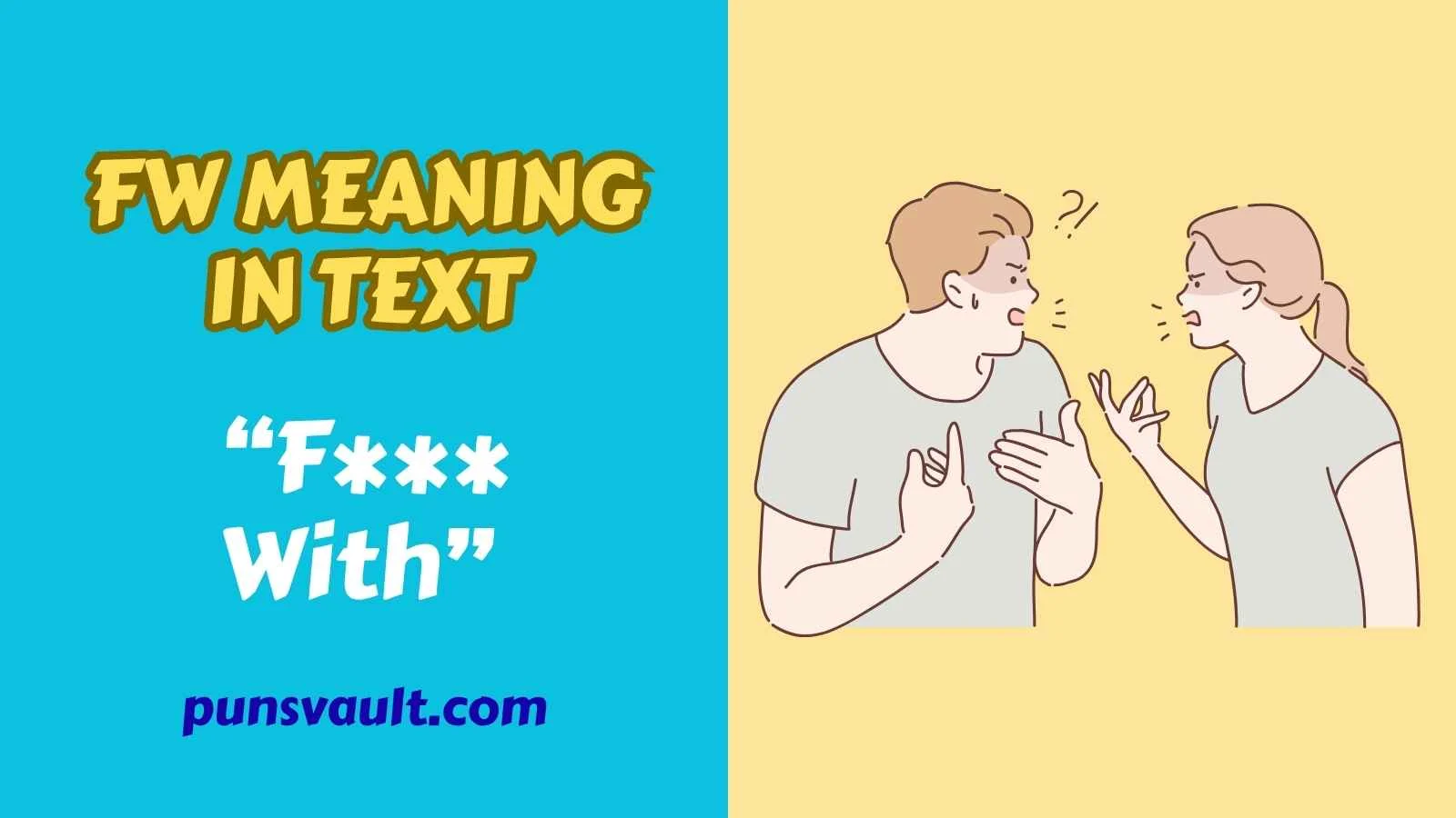 FW Meaning in Text