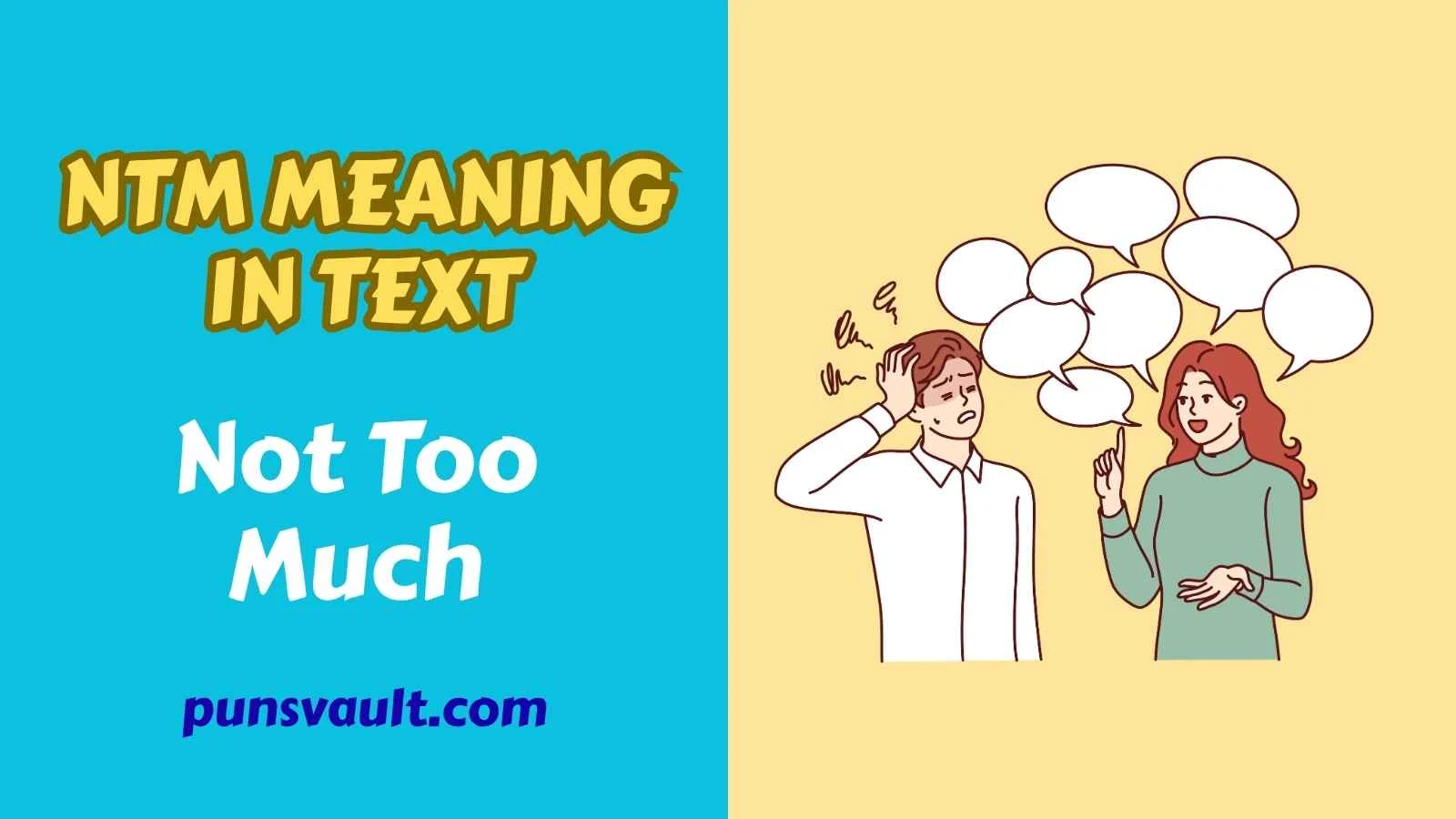 NTM Meaning in Text