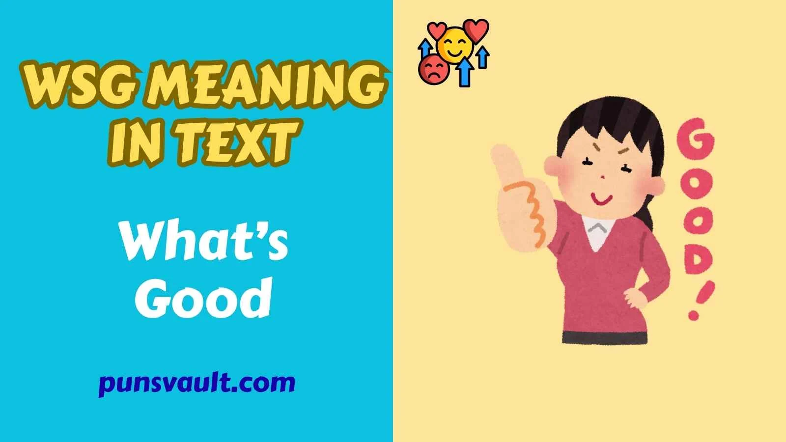 WSG Meaning in Text