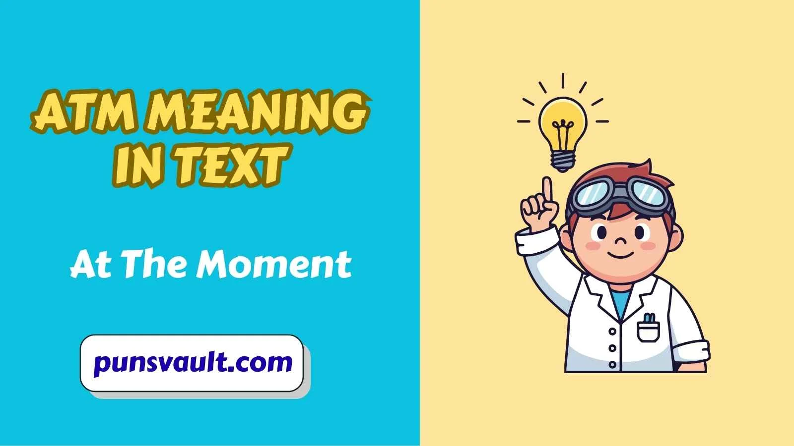 ATM Meaning in Text
