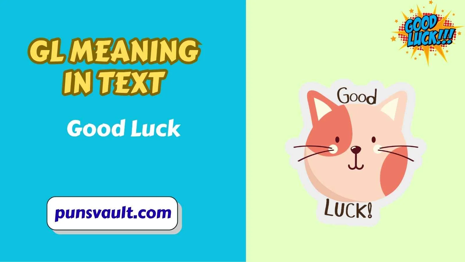 GL Meaning in Text